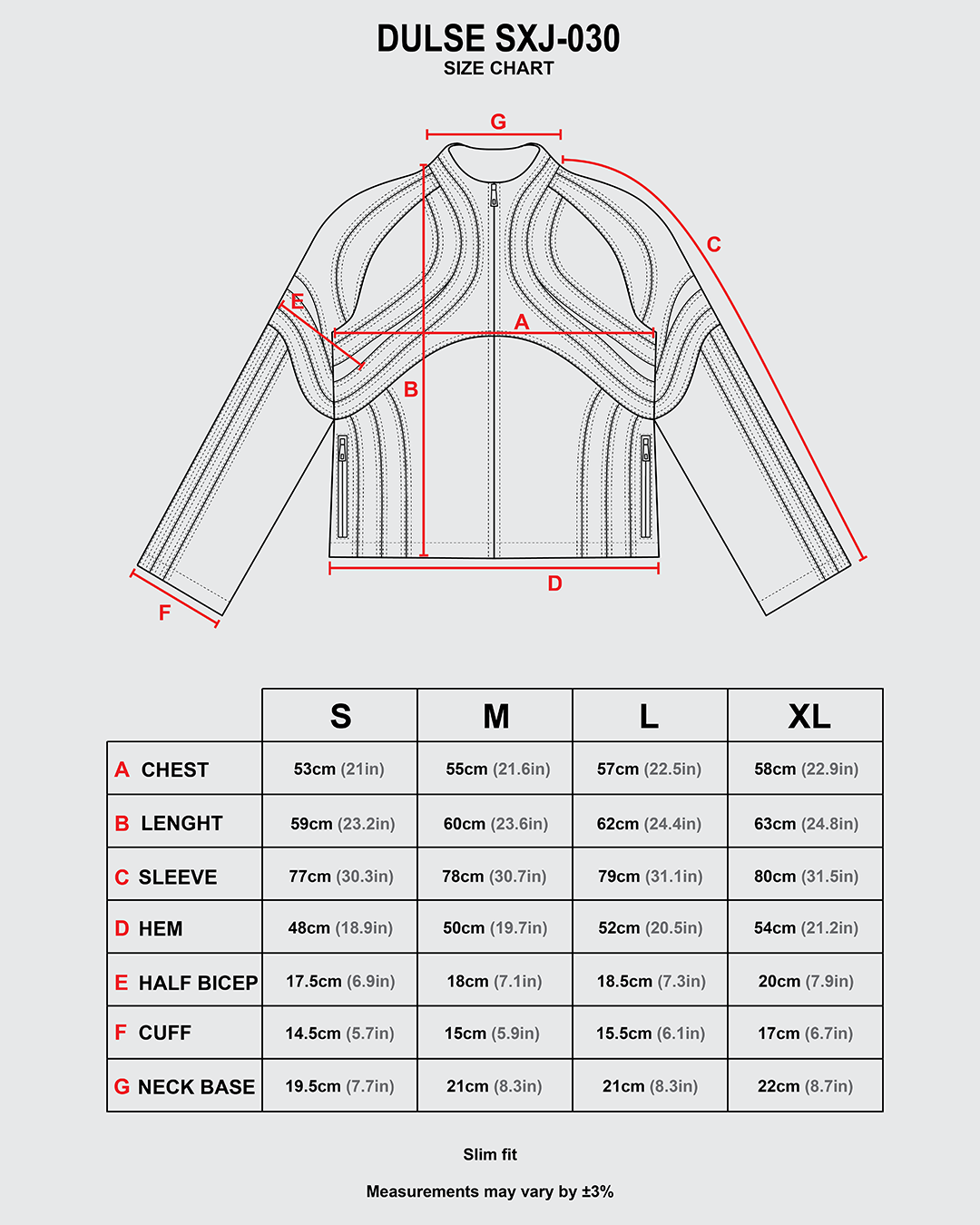 DULSE SXJ-030 Jacket
